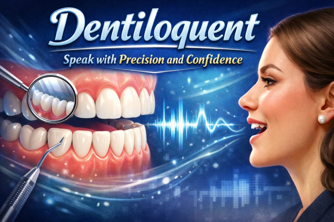Dentiloquent